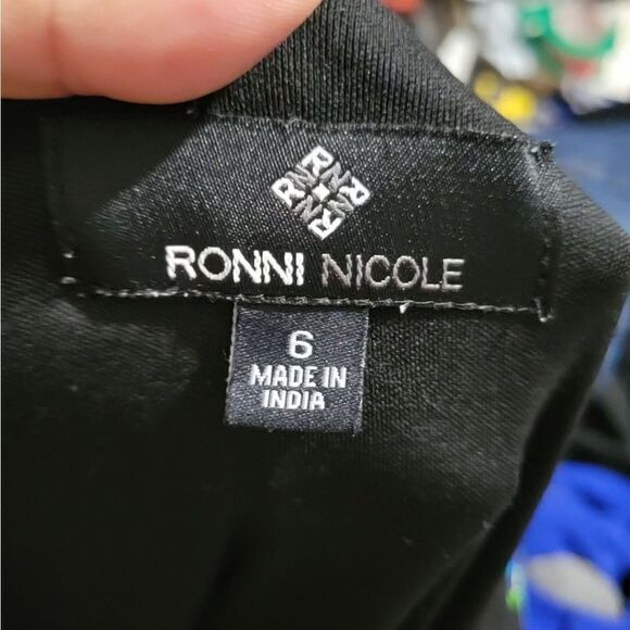 Ronni nicole paisley dress sz 6 3/4 Sleeves - Picture 8 of 8